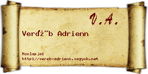 Veréb Adrienn névjegykártya